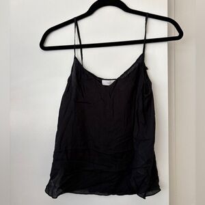 See By Chloe Black Camisole Top